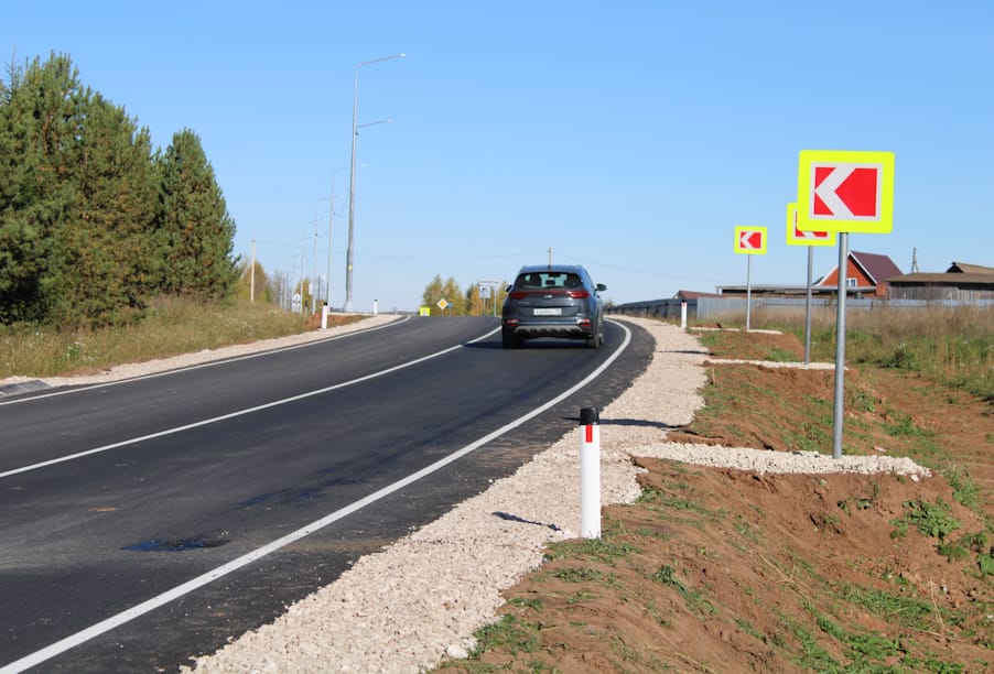 В Удмуртской Республике завершен первый этап капитального ремонта объездной дороги села Вавож