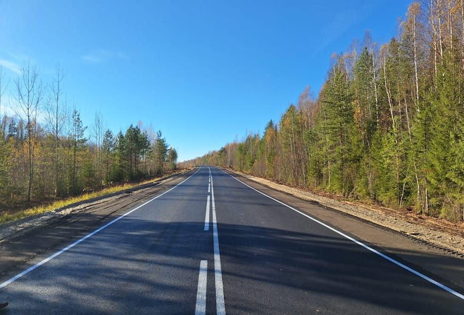 В Костромской области отремонтирован участок дороги Якимово – Нежитино