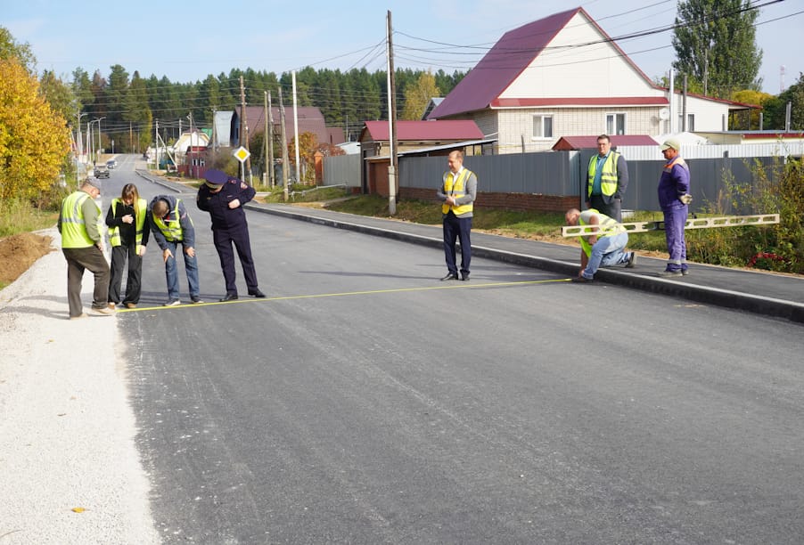Удмуртская Республика: в поселке Ува капитально отремонтирован участок улицы Дружбы народов
