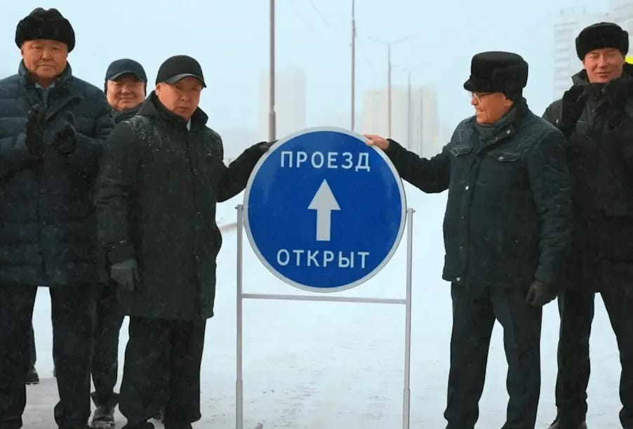 В Якутске завершено строительство участка улицы Ефимова